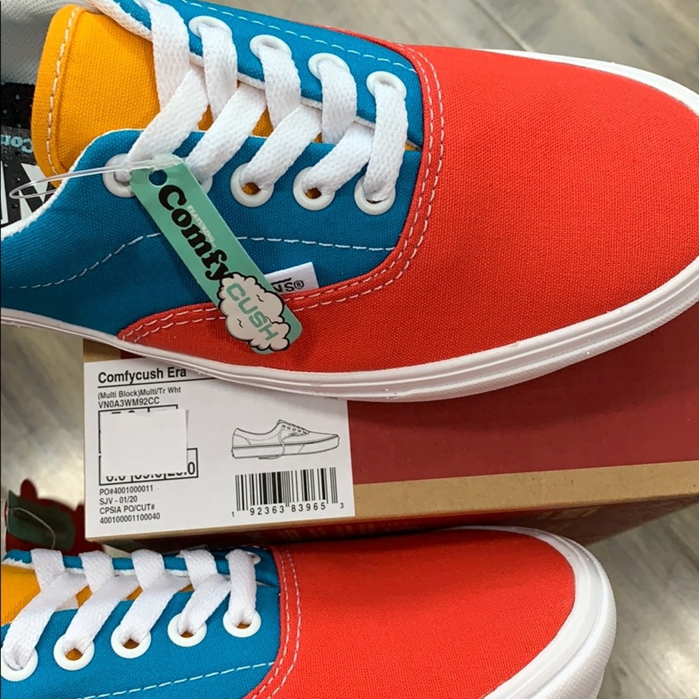 VANS COMFYCUSH ERA Multi Block Multicolor/ men’s - Picture 11 of 16